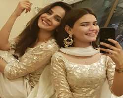 She and actress Saba Qamar share a great bond and are often photographed together as well as share their pictures to their socials together. 